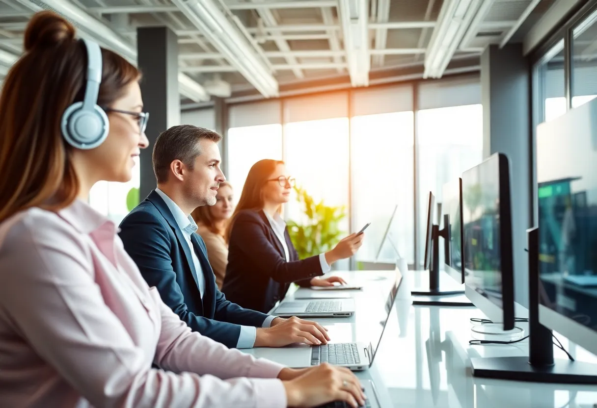 Locus OneView application on a computer screen