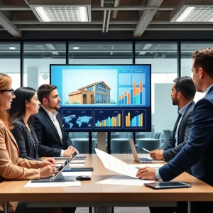 Lane Gorman Trubitt team discussing construction accounting