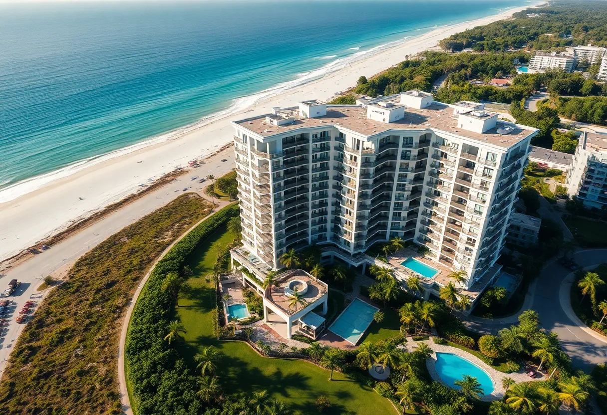 Luxury condominium development at Rosewood Residences Naples