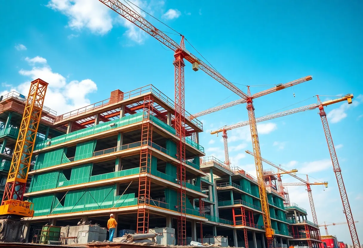 Construction site representing ACS's growth and investment opportunities